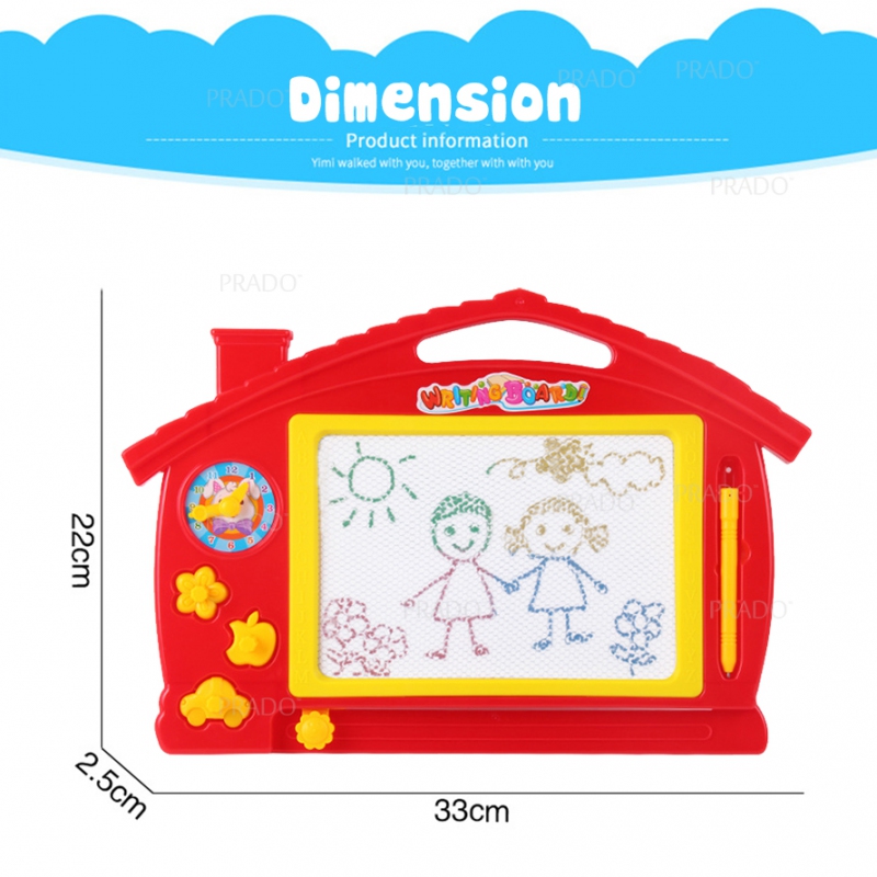 800x800 Prado Colorful Kids Magnetic Pen Painting Writing Drawing Board
