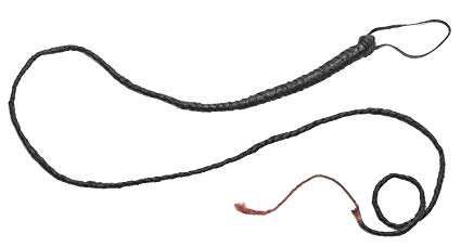 425x228 star power matador torero genuine leather bull whip