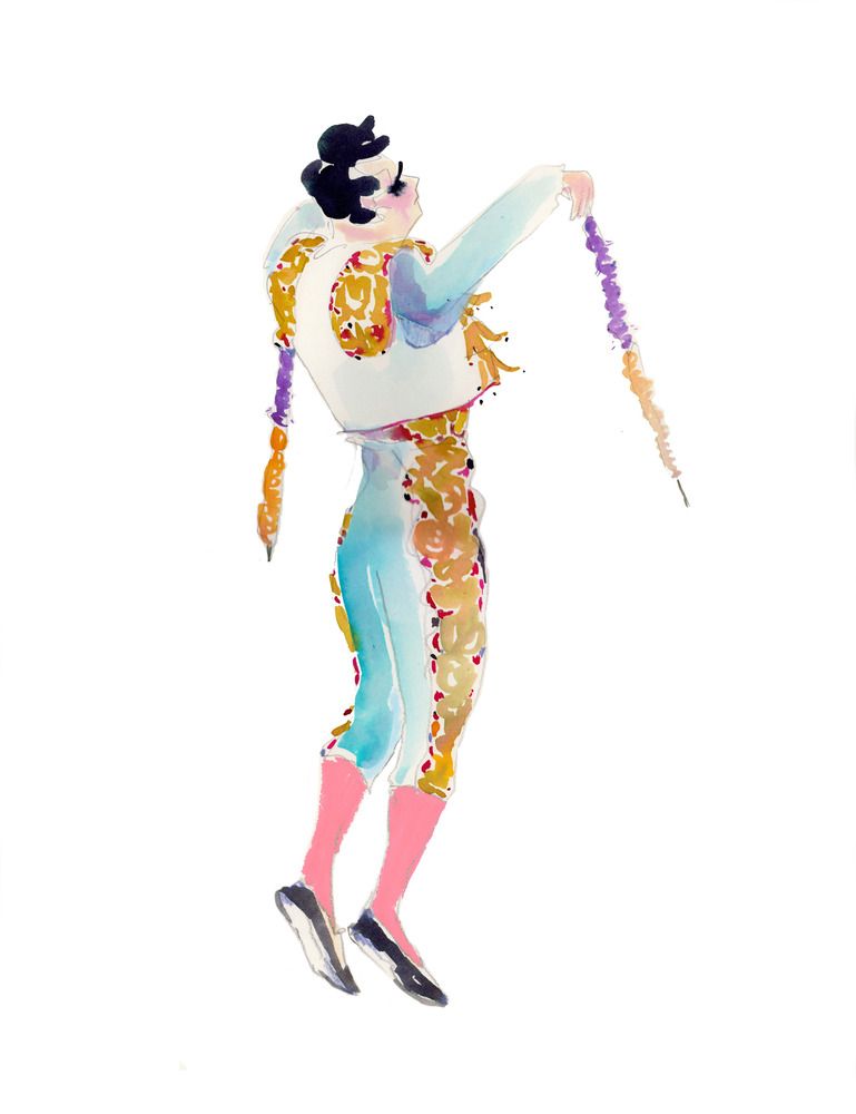 769x1000 image of matador print wish list painting, art