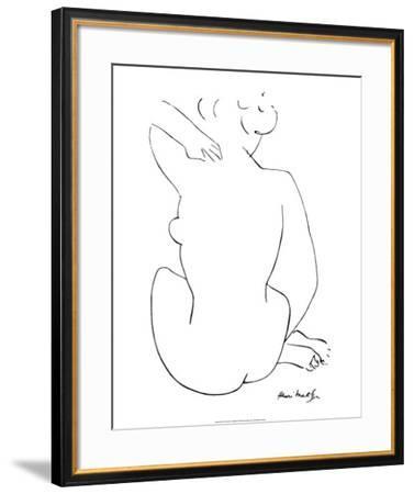 377x450 Black Sketch Art Print