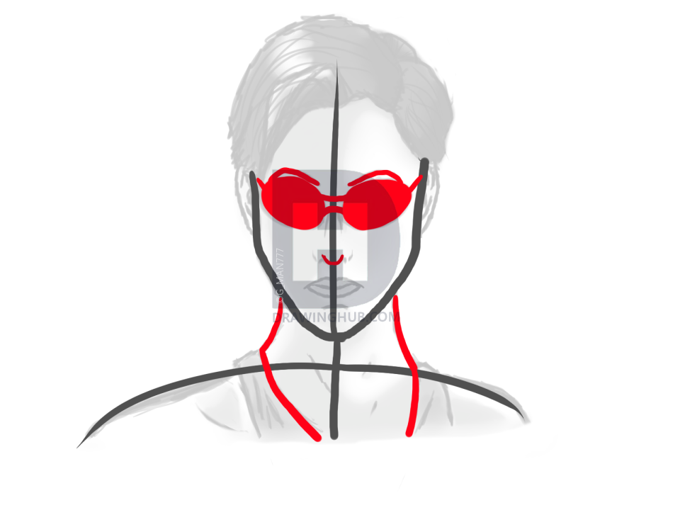 960x720 how to draw trinity, the matrix, step