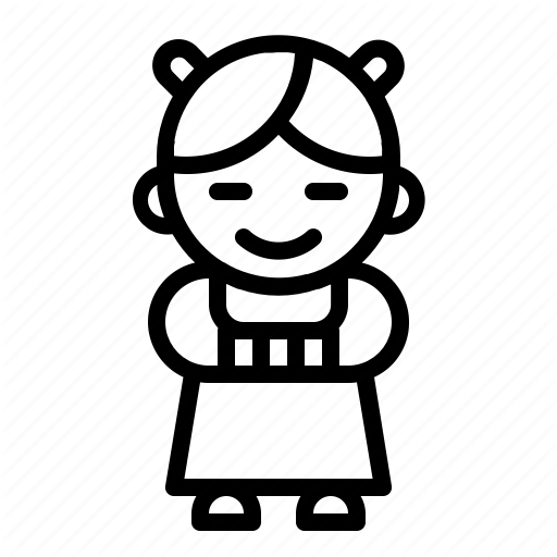 512x512 Drawing Chinese Doll Transparent Png Clipart Free Download