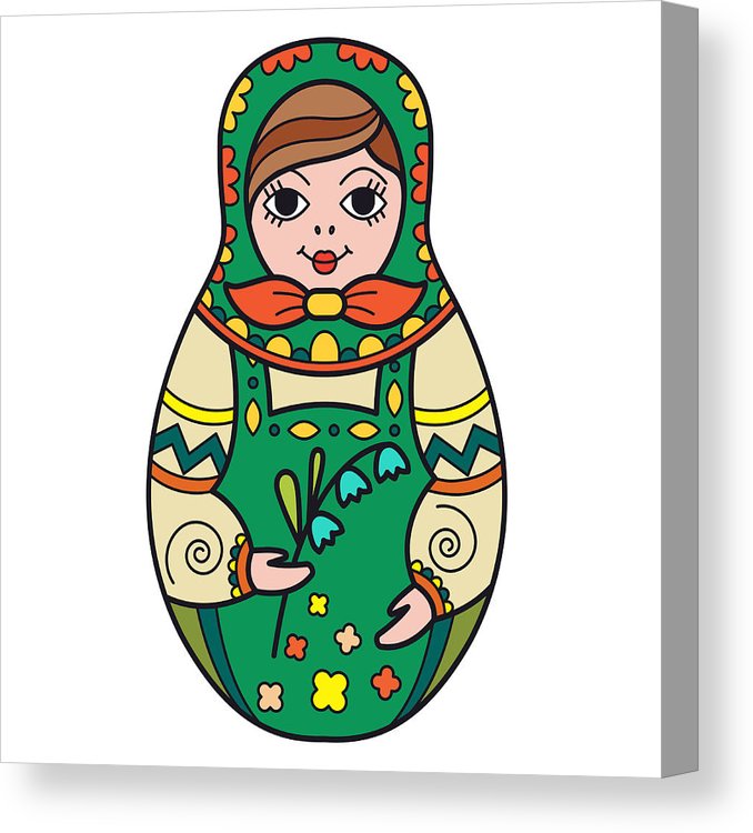 678x750 Russian Traditional Nested Doll