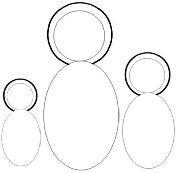 349x339 Russian Matryoshka Doll Drawing