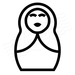 256x256 Iconexperience I Collection Matryoshka Icon