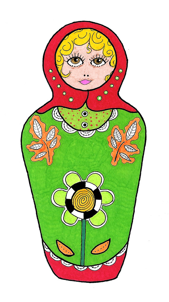 572x1024 The World's Best Photos Of Drawing And Matryoshka