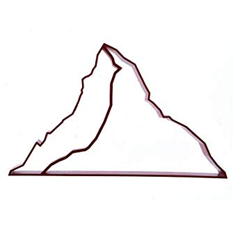 355x352 Matterhorn Souvenir Cookie Cutter Grey Amazon Ca Home Kitchen