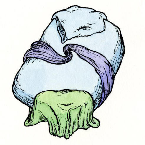 492x492 mattress with blue, green and purple sheets scott teplin