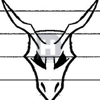 200x200 split blade scythe drawing