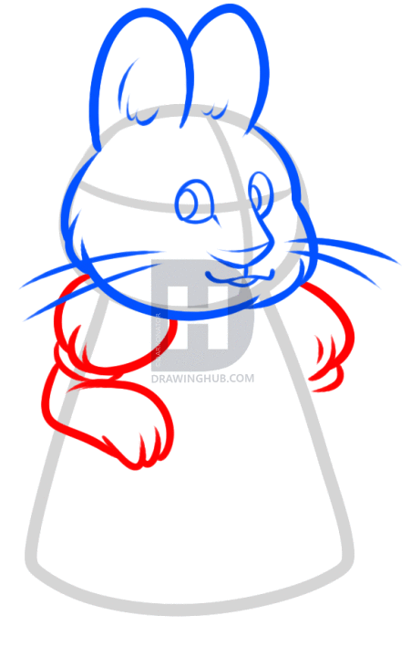 451x720 how to draw ruby, max and ruby, step