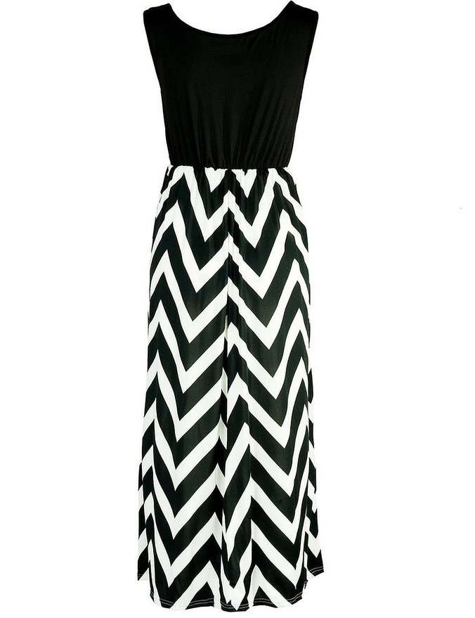 676x879 Women Maxi Dress, Tank T Shirt Casual Cute Striped Promotion