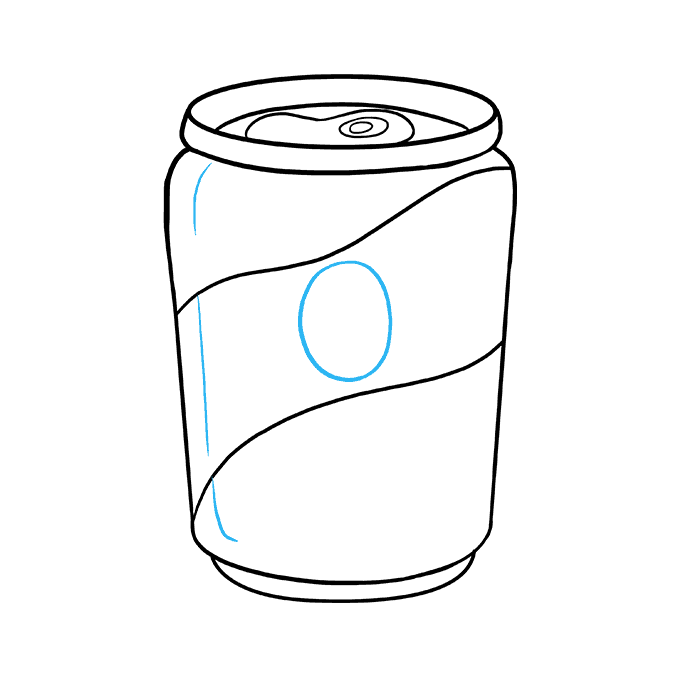 680x678 How To Draw A Soda Can