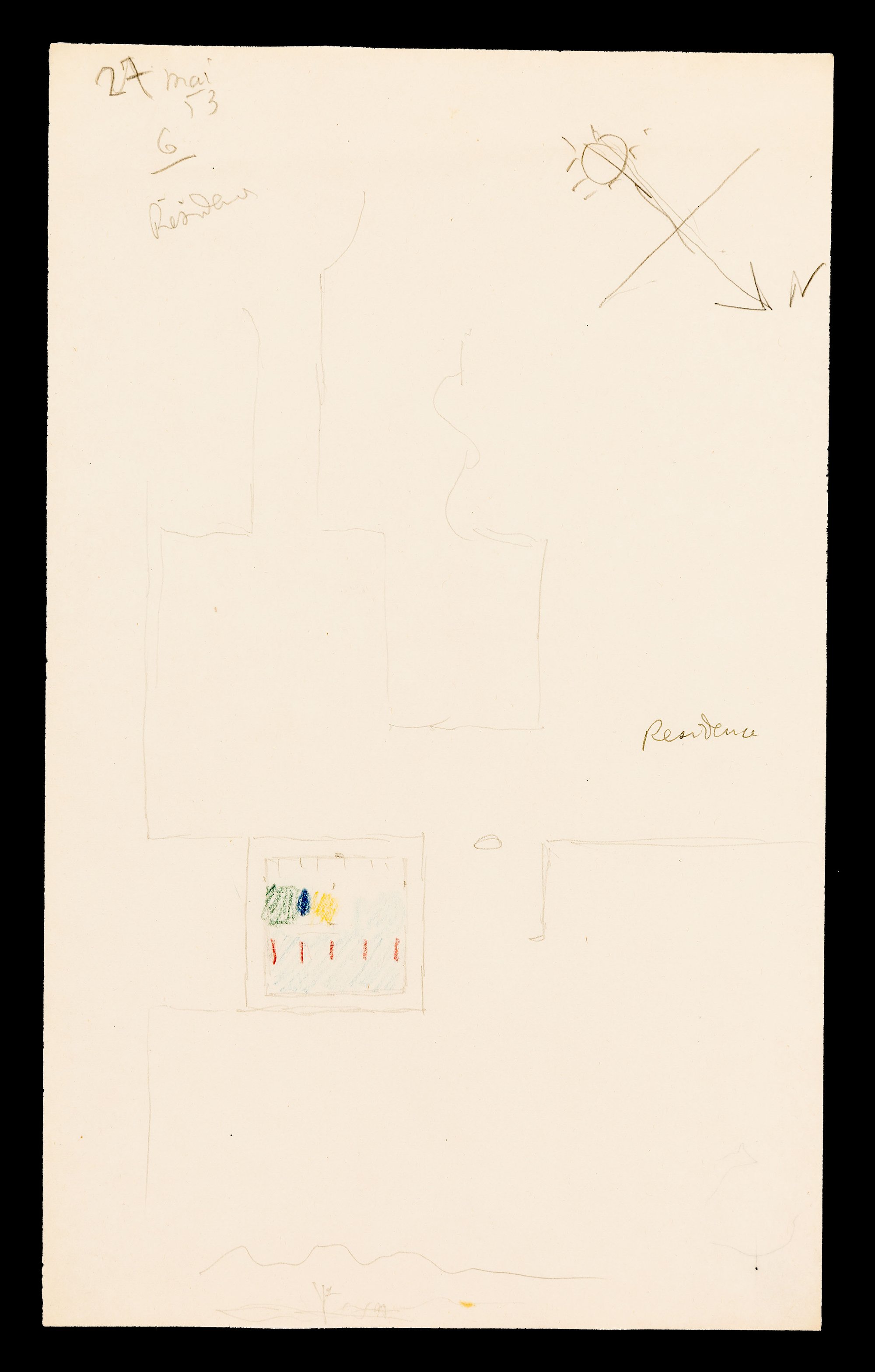 2000x3134 Le Corbusier, Sketch