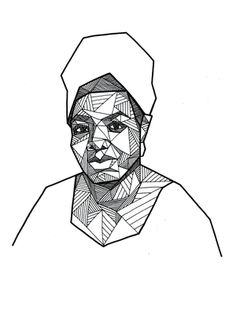 Maya Angelou Drawing