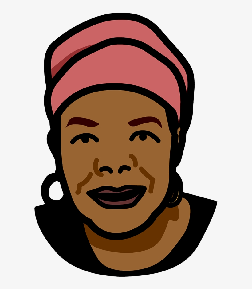 Maya Angelou Drawing Free download on ClipArtMag