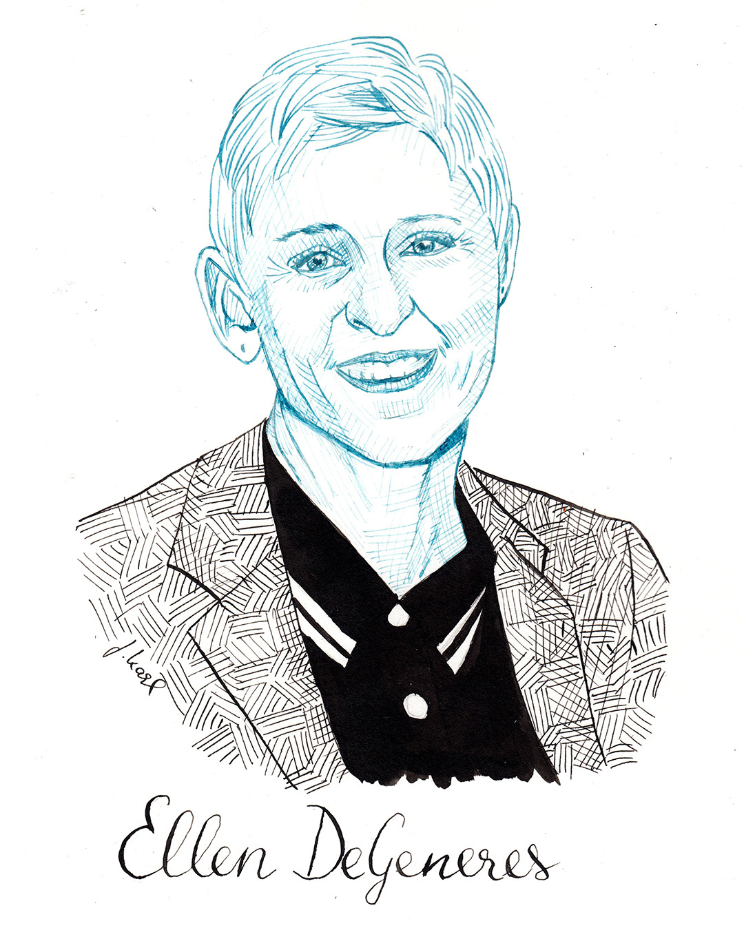 1080x1350 Strong Women Portraits Inktober Day