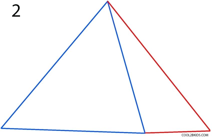 847x550 pyramid drawing draw projectors as shown pyramid drawing pictures