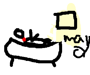 300x250 large redneck bathes in tub of mayonnaise