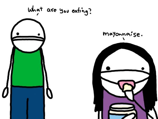 600x450 pickles and cake white mayonnaise