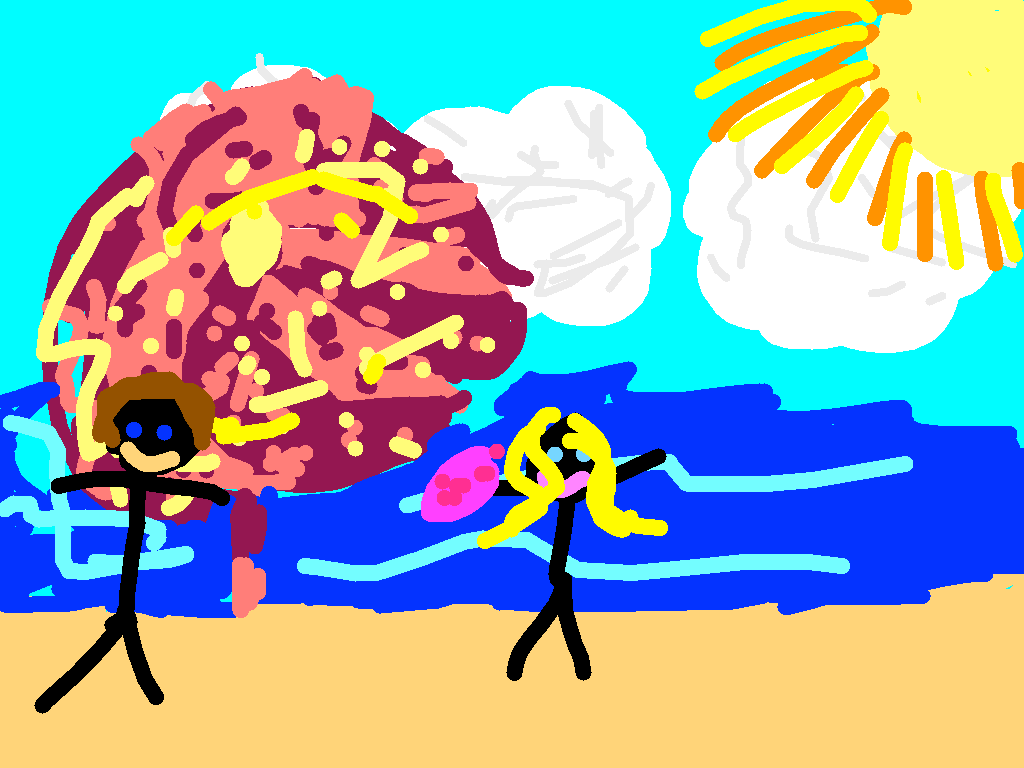 1024x768 Daddy And Daughter Beach Day Tynker