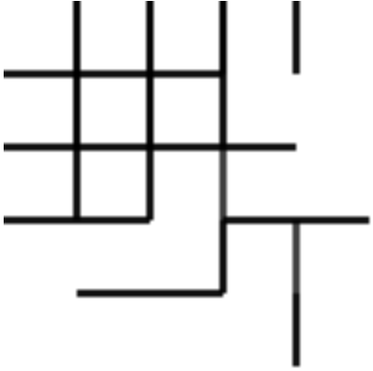 408x406 Maze Drawing With Canvas