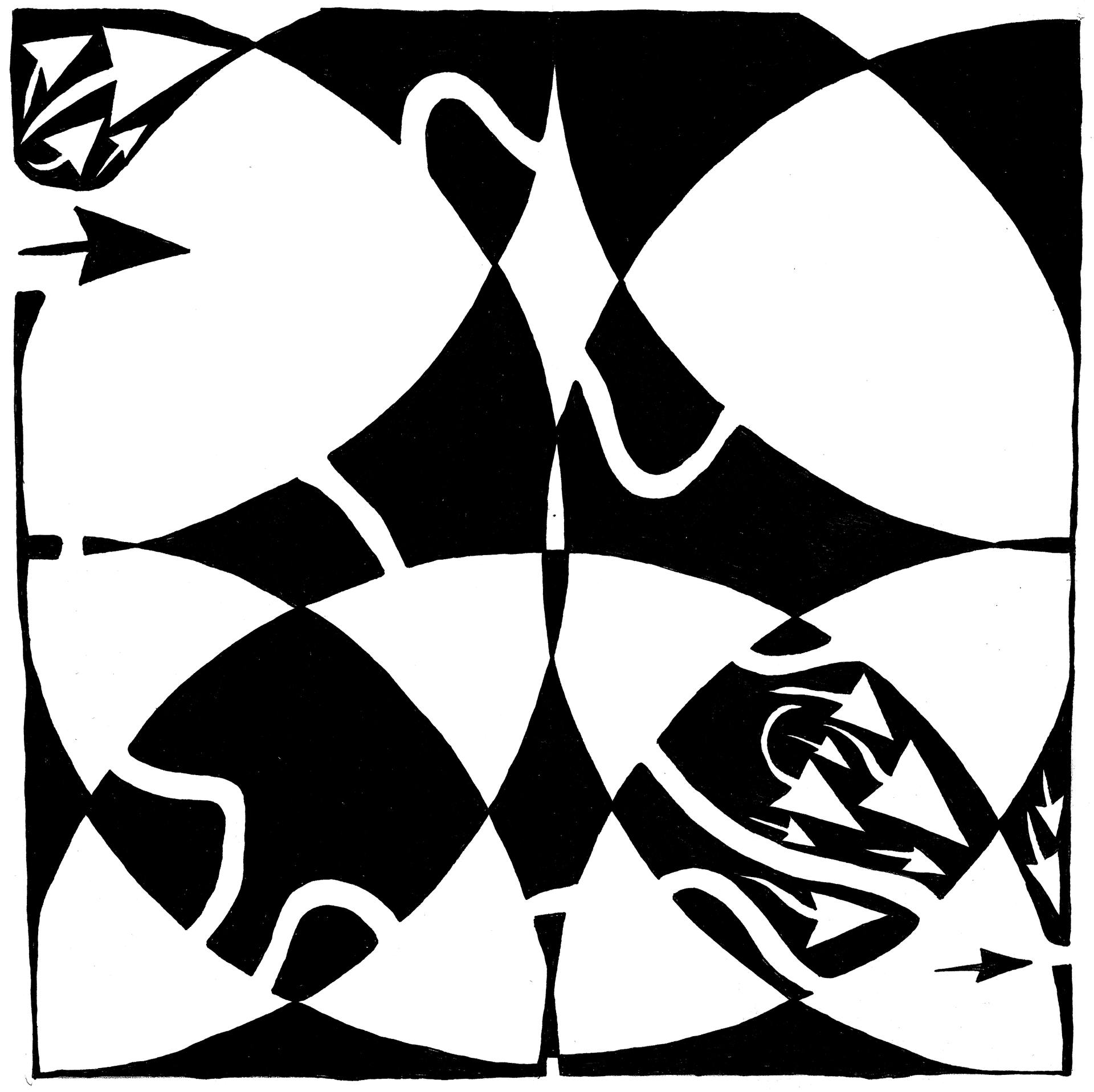 1920x1916 Rorschach Maze Drawing