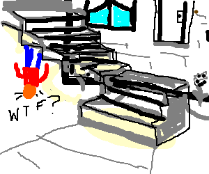 300x250 Mc Escher Crazy Stairs