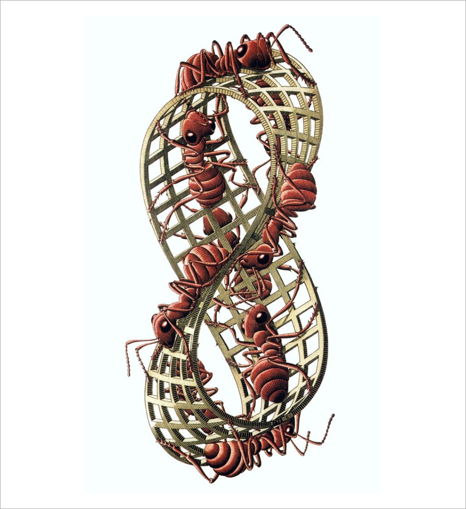 915x1000 Mobius Strip Ii Art Print