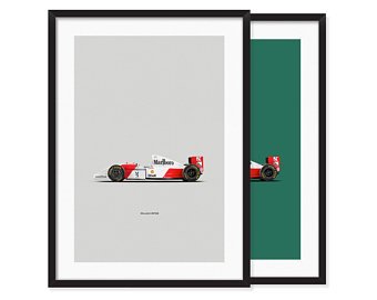 340x270 Mclaren Car Drawing Etsy