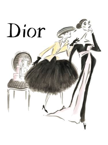375x506 Monsieur Dior Drawing