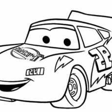 230x230 Stupefying Free Lightning Mcqueen Coloring Pages Online Drawing
