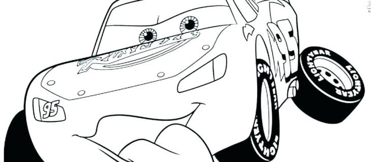 730x320 Cars Movie Coloring Pages Free Lovely Lightning Mcqueen Coloring