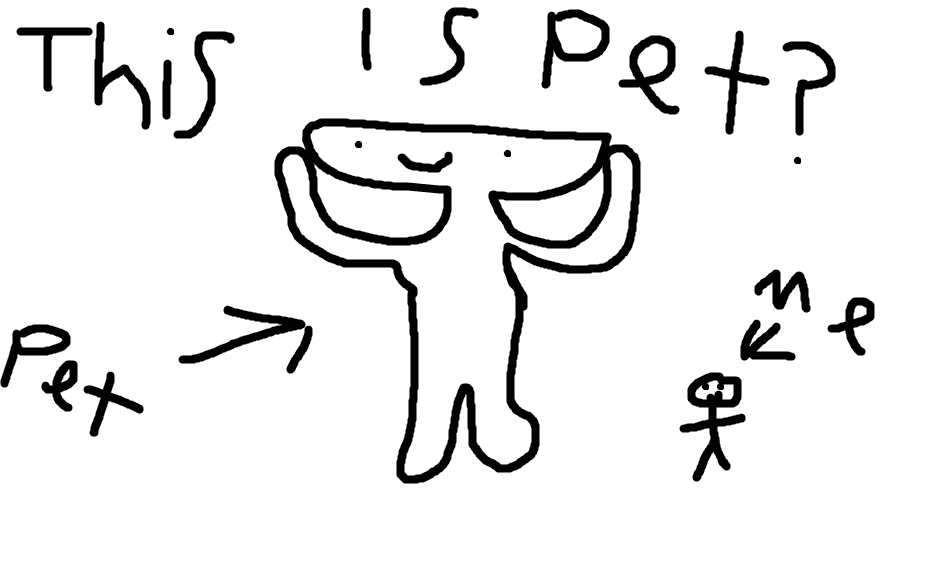 941x582 I Made A Drawing Of Me And My Pet It Took Me About Hours