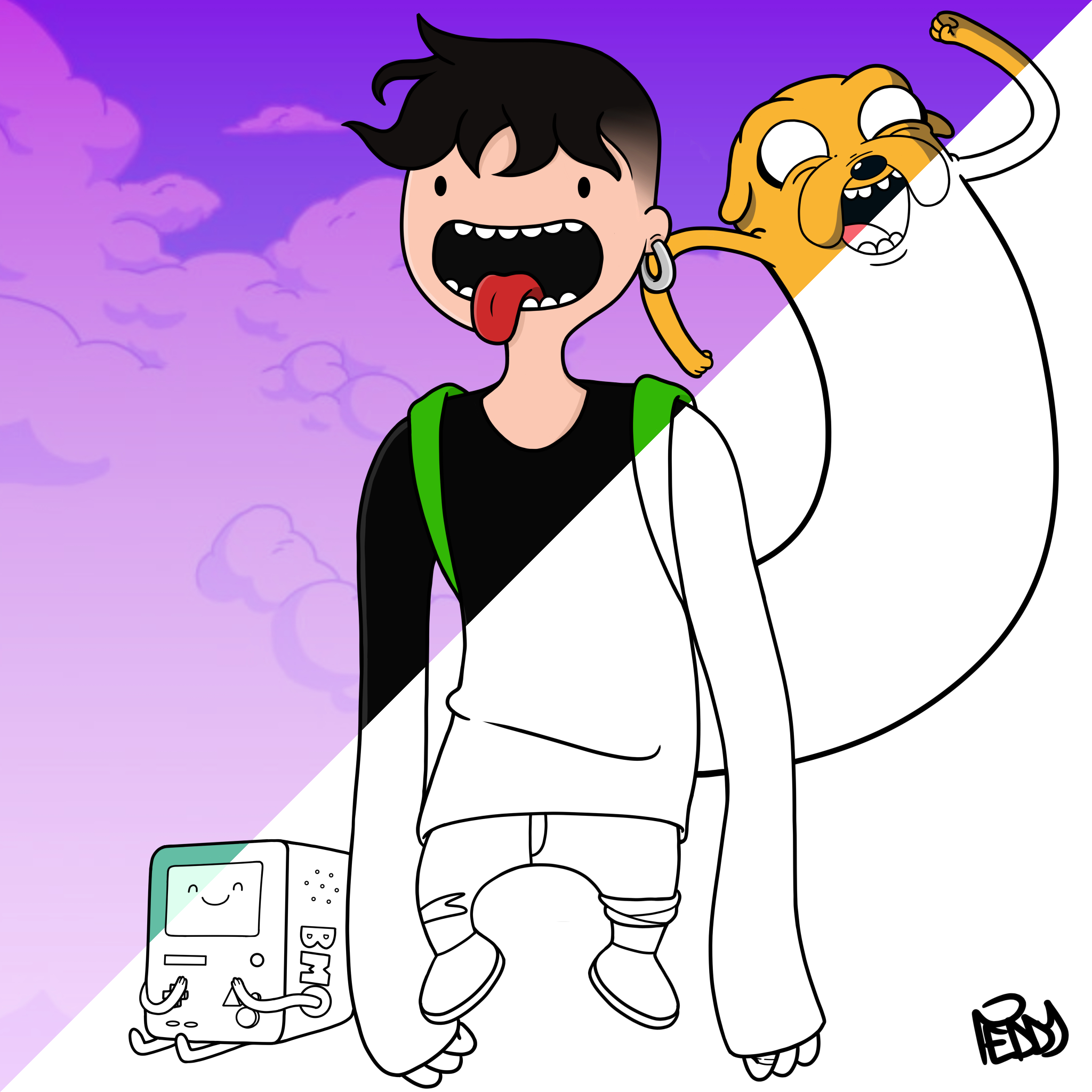 2048x2048 Freetoedit Me Adventuretime Finn Jake Draw Drawing Sket