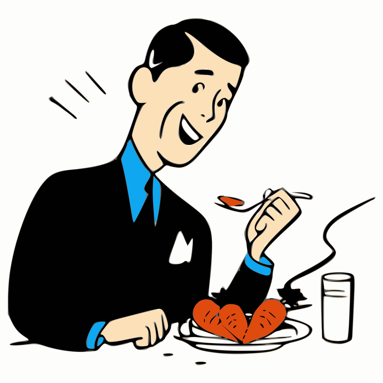 750x750 Computer Icons Eating Food Meal Drawing Cc0