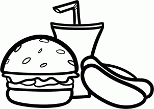 302x214 How To Draw How To Draw Food For Kids