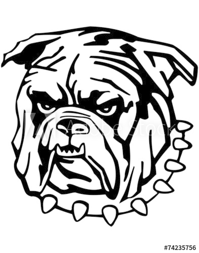 393x500 Mean Bulldog