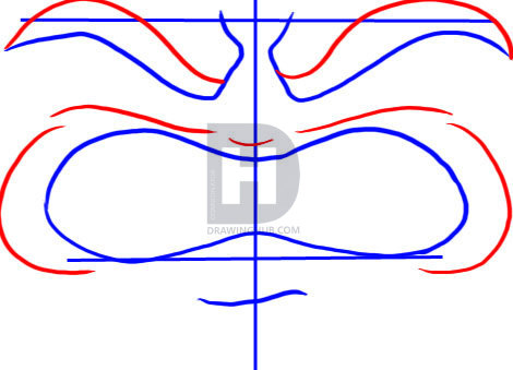 470x339 How To Draw A Mad Face, Step