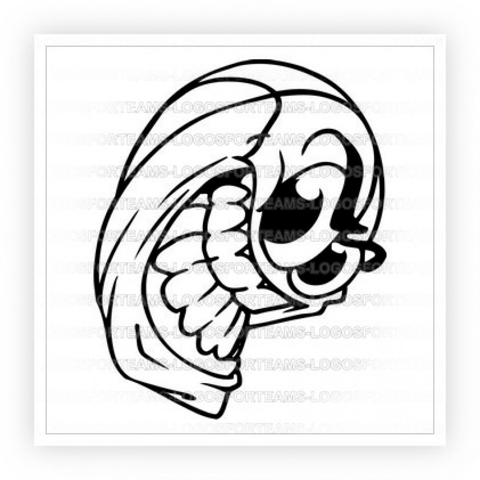 946x946 Sports Logo Part Of A Basketball With A Mean Face