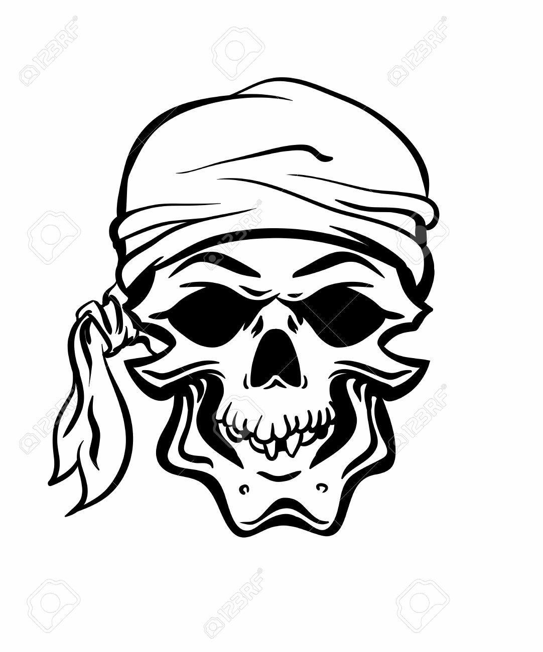 1082x1300 Skull Vector Clipart