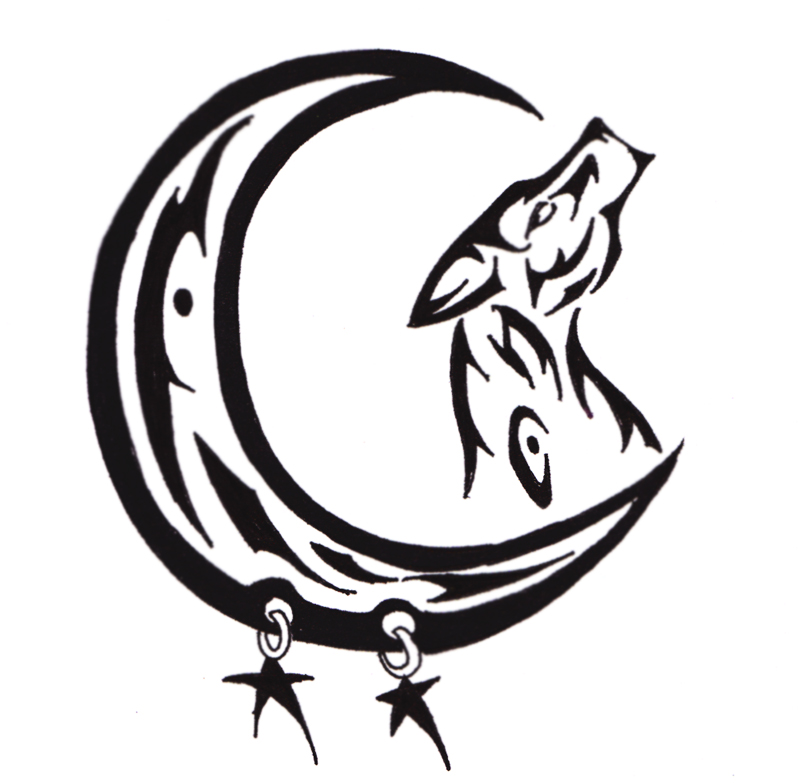 800x783 Vintage Tattoos Galleries Tribal Wolf Tattoo