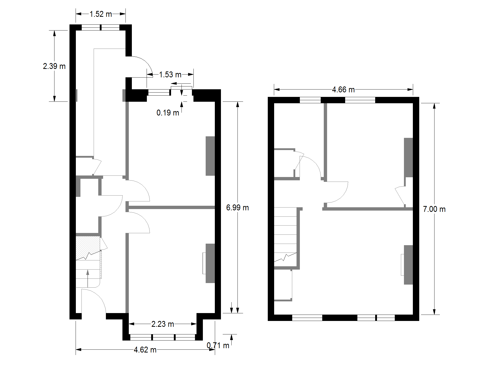 1929x1447 Floor Plans Measured And Drafted