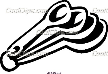 375x258 Measuring Cup Clipart