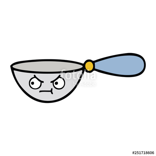 500x500 Cute Cartoon Measuring Spoon Stock Image And Royalty Free Vector