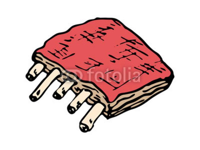 640x480 Drawn Meat Drawing