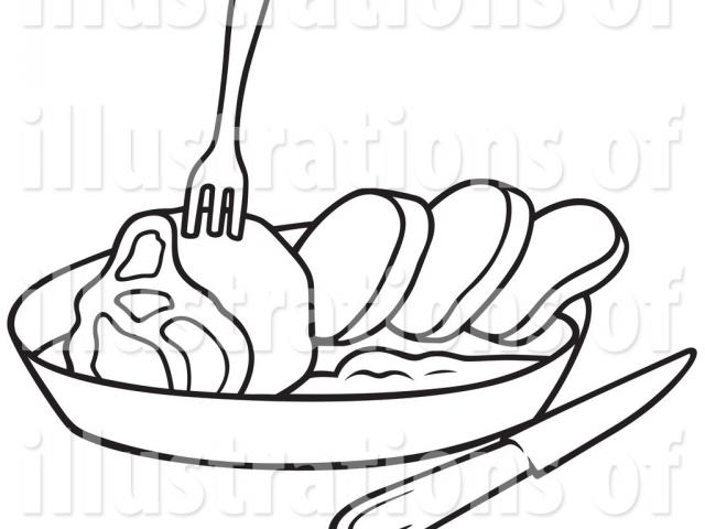 640x480 Meat Clipart Drawing