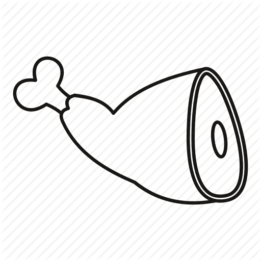 512x512 Pork Drawing Food Transparent Png Clipart Free Download