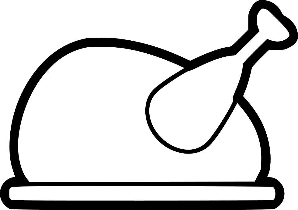 980x692 Collection Of Free Meat Drawing Chicken Download On Ui Ex