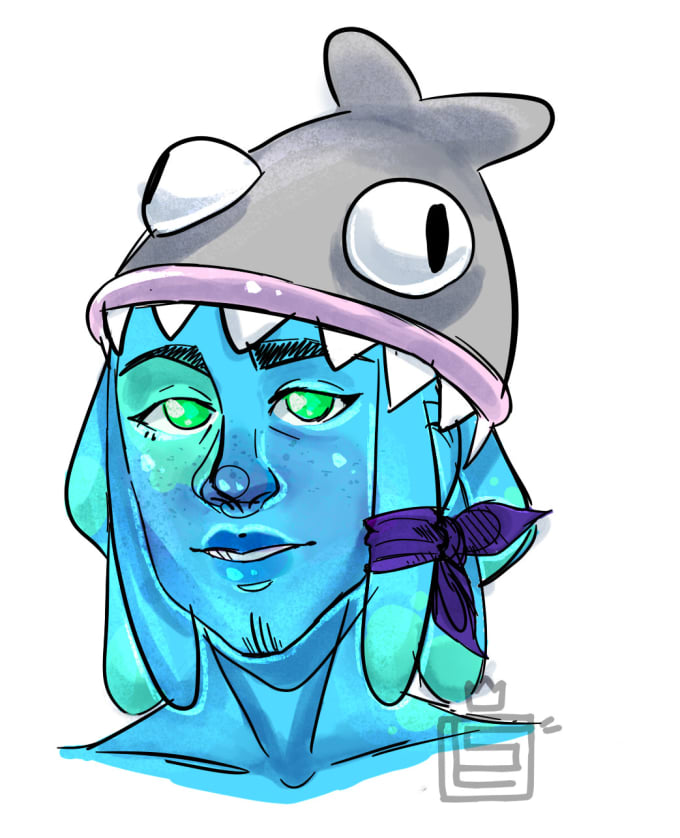 680x838 Draw A Sketchy Illustrative Portrait Of Any Character