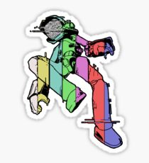 210x230 mech drawing stickers redbubble